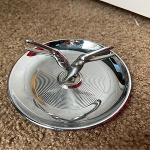 Art Deco Bird ashtray, approx. 6” diameter